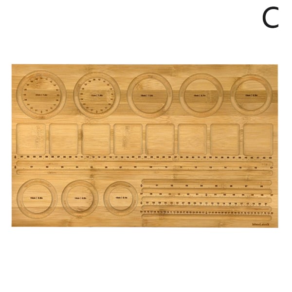 IC Bambu Combo Beading Board för smyckesarmbandstillverkning och annat C