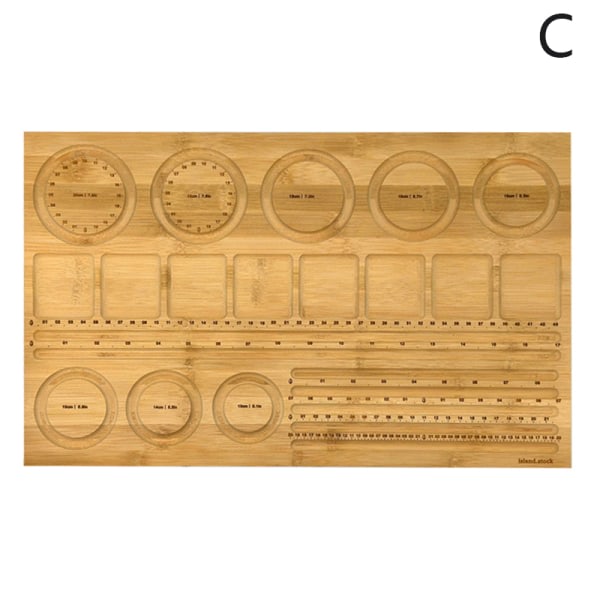 IC Bambus Combo Perleplate for smykkearmbåndsfremstilling og annet C