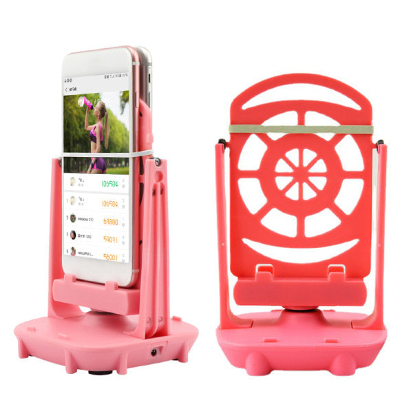 IC Automatisk Swing Telefon Wiggler Enhed Optag Trin Artefakt Børst Pink