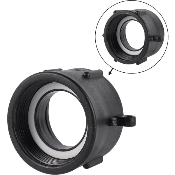 IC IBC-sovitin 60 mm karkea kierre 2\", vesihanasovitin, 1 kpl