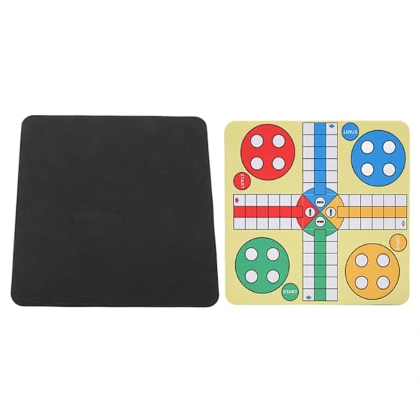 Foldable Leather Chess Board Compact Washable Mouse Pad Family Travel Board Game
