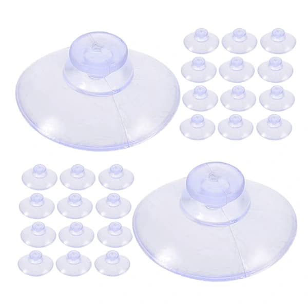 300 st Sugpropp Fönsterkrokar Kopp för Bord Glas Möbler Koppar Klar 2x300pcs 2x300pcs