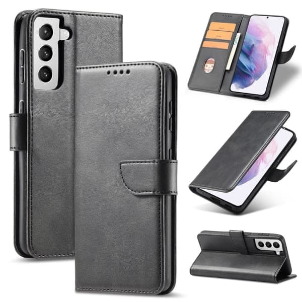 Samsung Galaxy S21 - Pung Etui - Sort Sort Sort