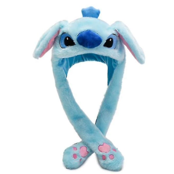 IC Rabbit Hat Øre Moving Hopping Hat Funny Bunny Plysch Hat Cap (GROUP5)