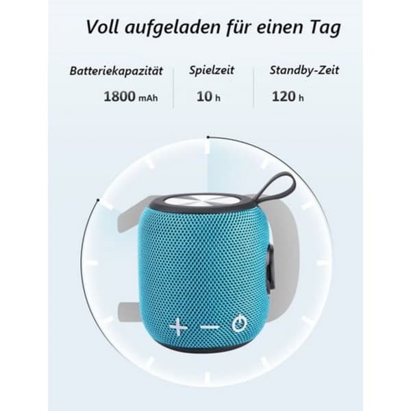 IC NOE Bluetooth-høyttaler, bærbar høyttaler
