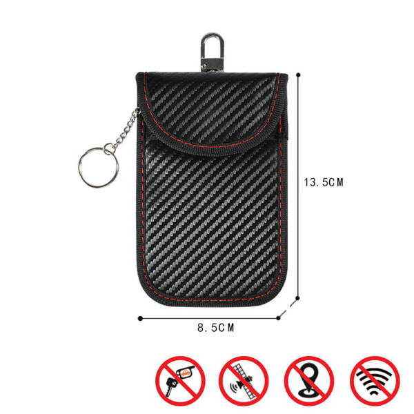 IC Anti RFID etui Signalblokering, 1. generation (uden nøglering)