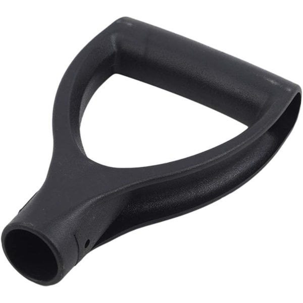 IC D-format plastskaft spade Bytte av skaft gaffel spade Graveverktøy Snørydding Spade Plast Skaft, svart