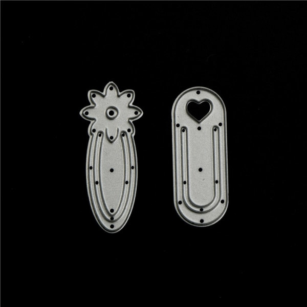 IC Vivid Books Ram Anpassad Stencil Metall ting Dies DIY Scrapb