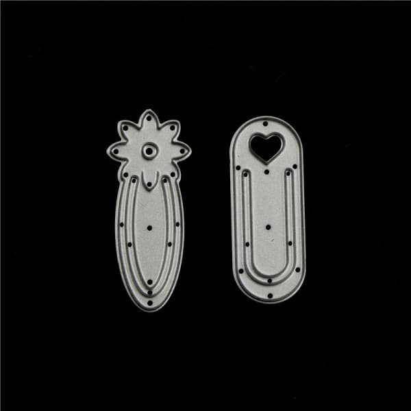 IC Vivid Books Ram Tilpasset Stencil Metal ting Dies DIY Scrapb