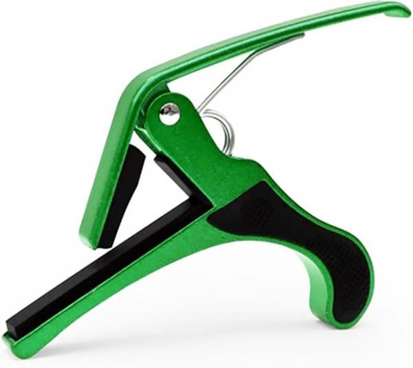 Gitar Capodaster - Capo - Gitar - Elektrisk - Akustisk - Aluminium - Grønn