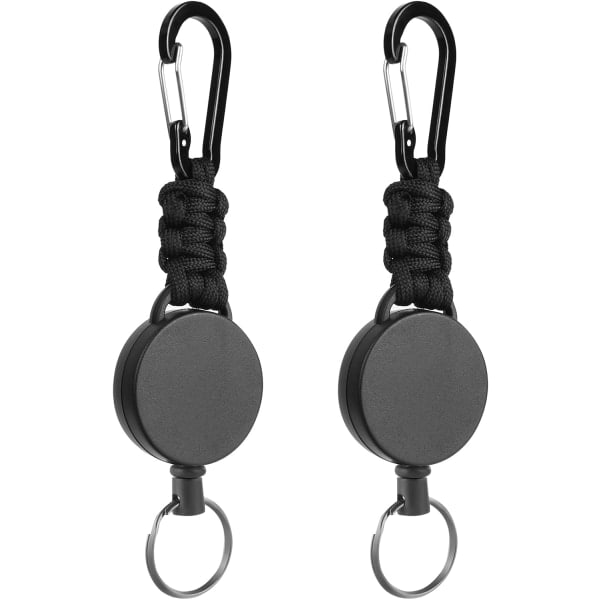 Utdragbara nyckelringar, 2-pack IC