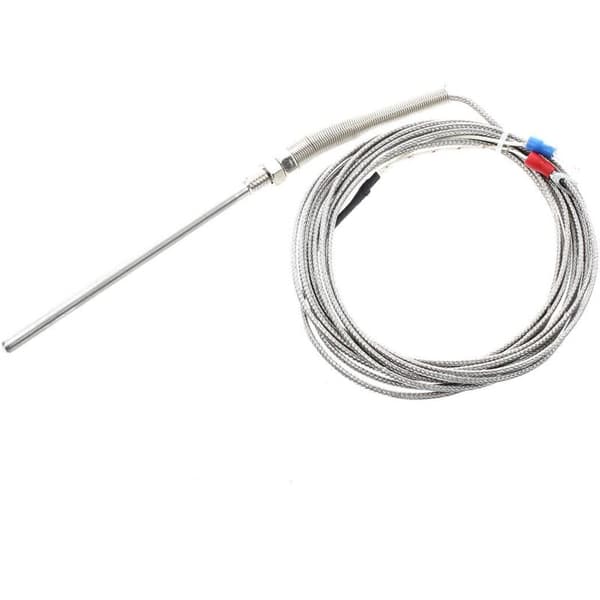 Høy Temperatur Termoelement Probe Type K Rustfritt Stål / 10Ft