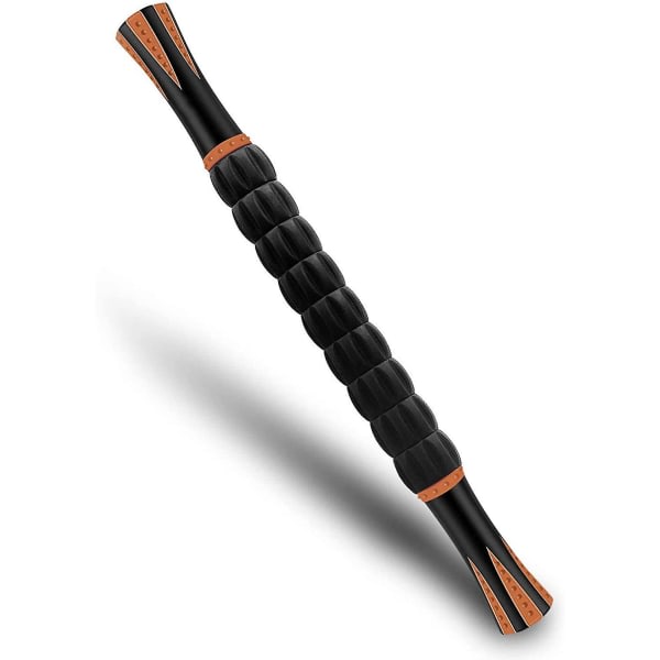 Atlet Muskelmassage Roller Stick lindrar muskelsmärta og stramhet (oransje) Oransje