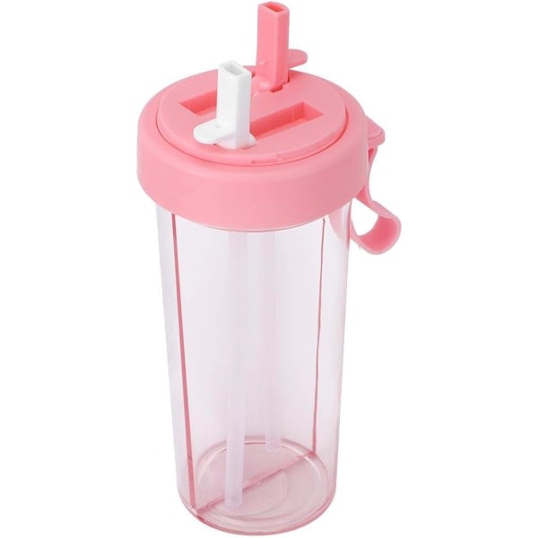 IC 600 ml kannettava vesipullo, kaksoiskäyttöinen juomapullo lapsille