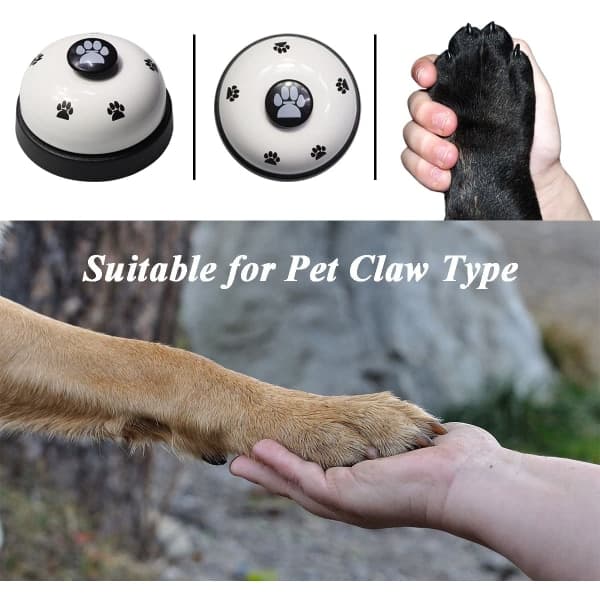 IC Hunddörrklockor, Pet Training Bell Hundbordsklocka Justerbar hund