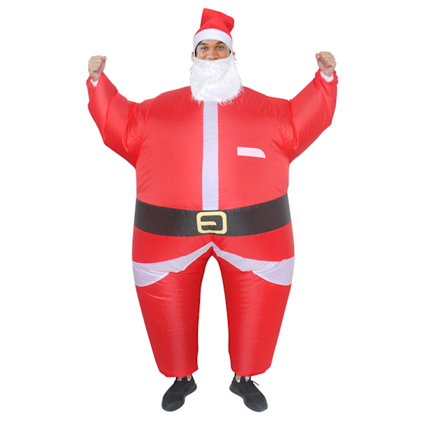 Halloween Santa Claus Clothes Snowman Riding Elk Inflatable Suit Carnival Cloth Christmas Tree Gingerbread Man Costume