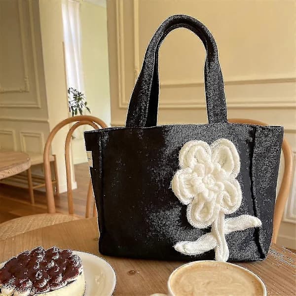 Niche Design Canvas Tote, Simple Backpack, Fresh Bag