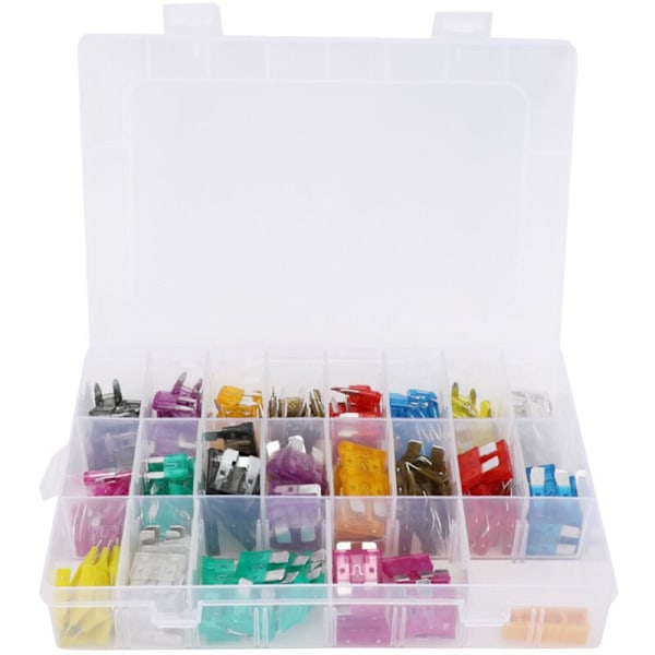 220 stk. Medium og Lite Bil Sikring Kit, 2-35A Hurtig Sikring Rom Kit, DUBUNS