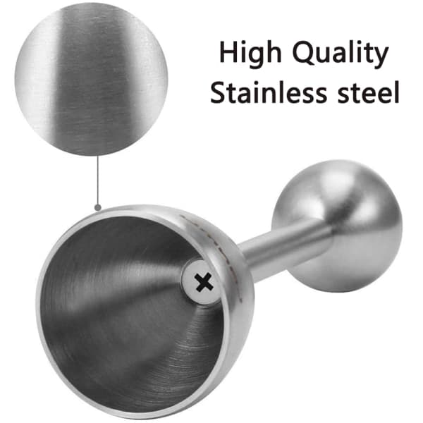 IC Egg Cracker Topper Cutter Set, Rustfritt Stål Skallfjerner Separator Inkluderer 2 Eggkopper, 2 Skjeer, 1 Topper Cutter