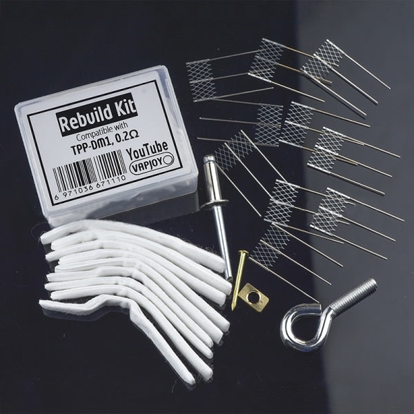 IC DIY Ombygningskit TPP DM1 0,2ohm Mesh Coil Modstand Opvarmningstråd 1Set