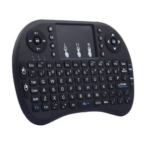 IC Trådlöst Minitangentbord - QWERTY (Svart) Svart