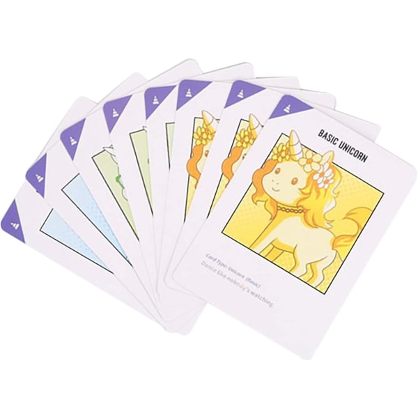 6-pakning Unstable Unicorn Solitaire Game Set - Strategispill for voksne, for å supplere Base Unstable Unicorn Solita