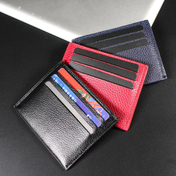 Korttikotelo setelitaskulla - viininpunainen
