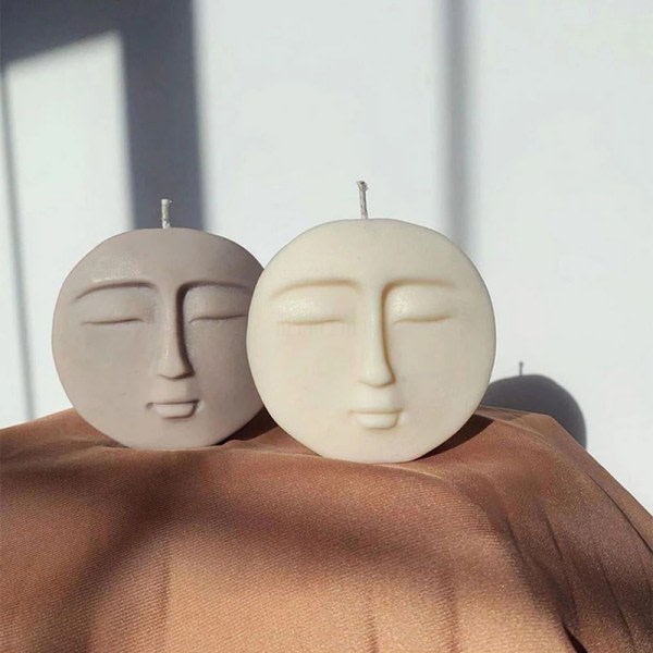 IC Frosty Face Kynttilän muoto Enkel Face Design Aromaterapi one size
