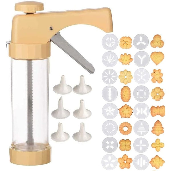 IC Konditorpresse med 16 maler og 6 kaketips
