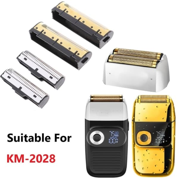IC Erstatnings elektriske barbermaskiner Blad Golden Foil Head Net til KM