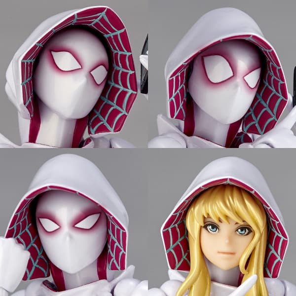 IC NOE Spider-Gwen Circa 155 mm ABS och PVC målad actionfigur