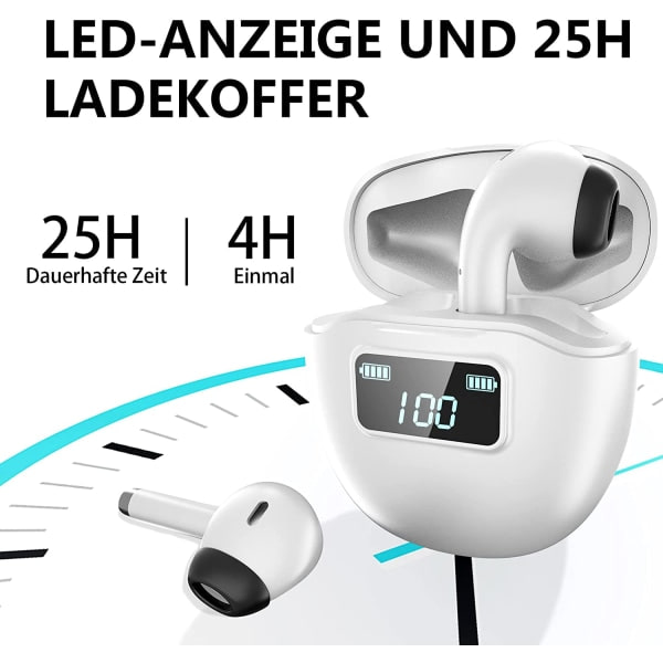 IC CNE Trådlösa hörlurar stereo bluetooth headset