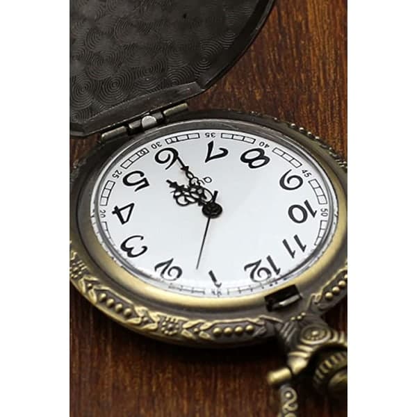 IC Watch Kvartsur för män Planet Dial Halsbandsklocka present