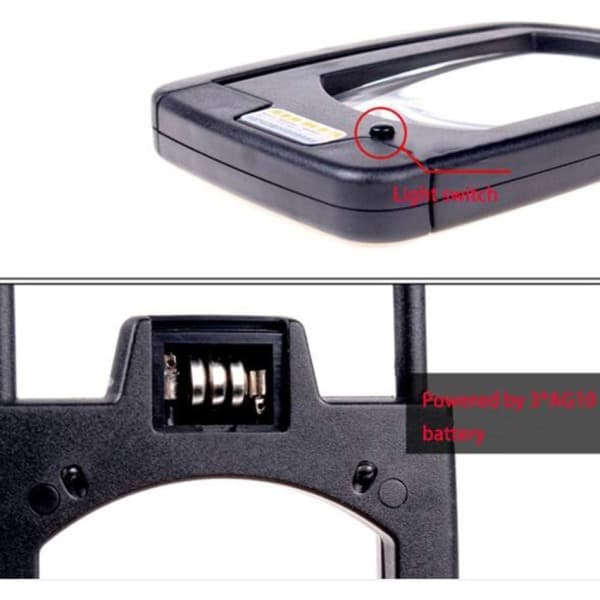 IC 10x Multifunktionellt Förstoringsglas, Handsfree med Belysning
