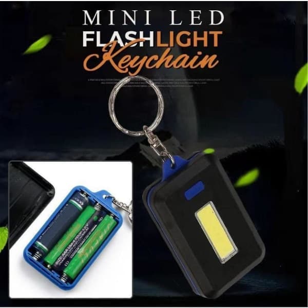 Mini LED-taskulamppu avaimenperä, Mini avaimenperä valo avaimenperät avaimenperällä, Cob LED pieni avaimenperä taskulamppu IC
