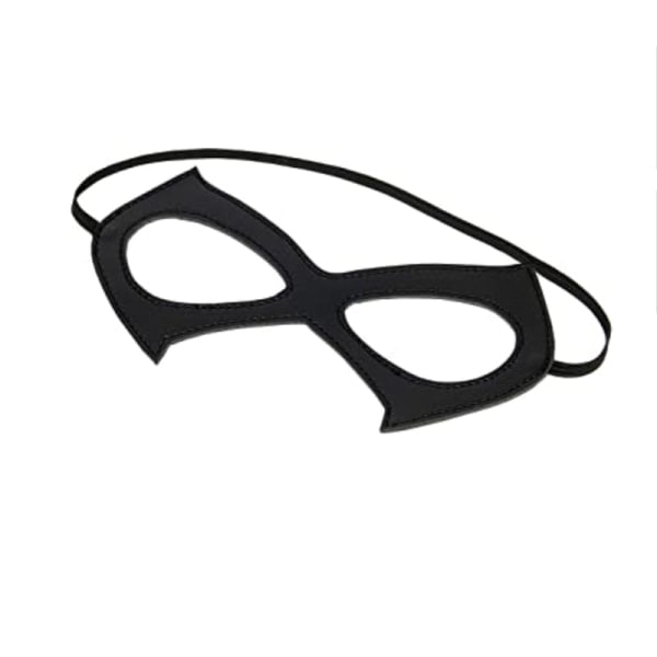 IC 2-pack mode läder svart nattklubb maskerad mask överdriven