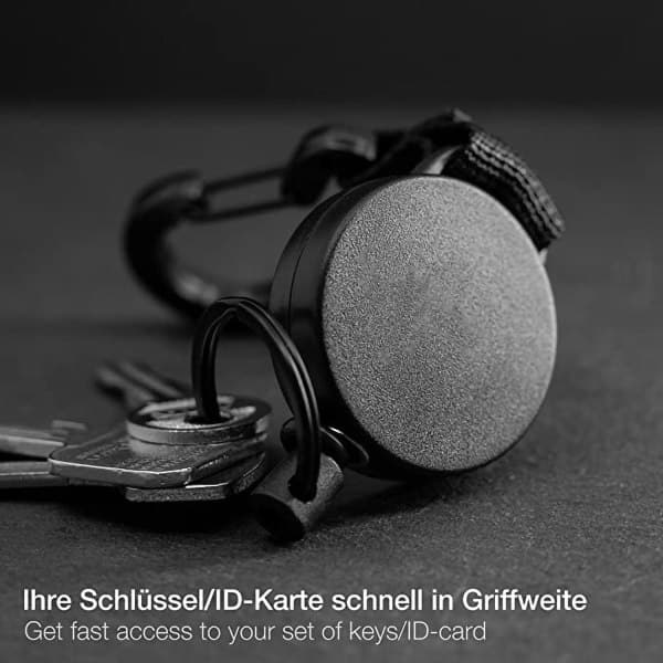 Indtrækkelig nøgleholder, kortholder ID-holder S IC