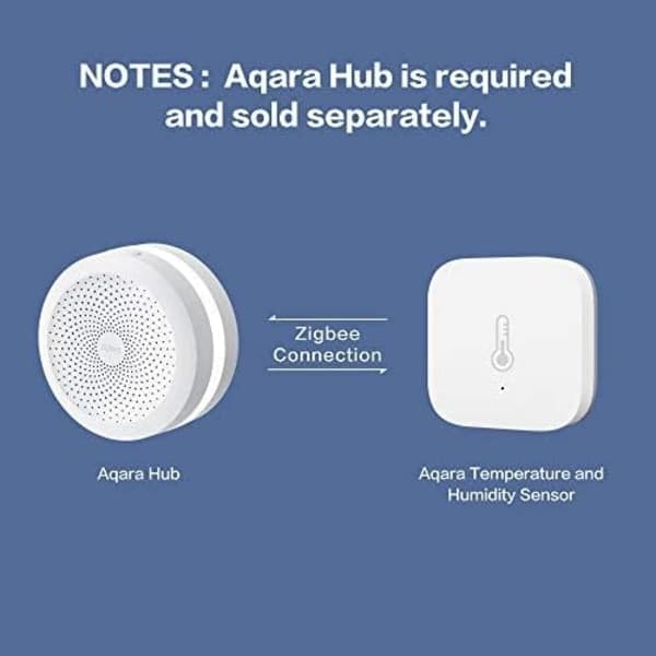 IC Aqara B07D37FKGY Temperatur- og fuktighetssensor, hvit