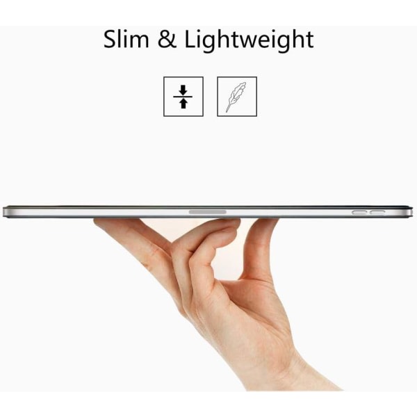 IC- case iPad Pro 11 2020:lle, älykäs magneettinen takaosa, kolminkertainen jalustan cover Auto Wake/Sleep 2020 iPad Pro 11 tum (oranssi)