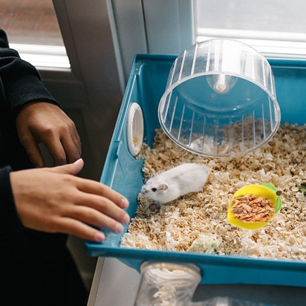 IG Hamstermat Vandskovl Keramisk Foder Skål Husdyrfoder