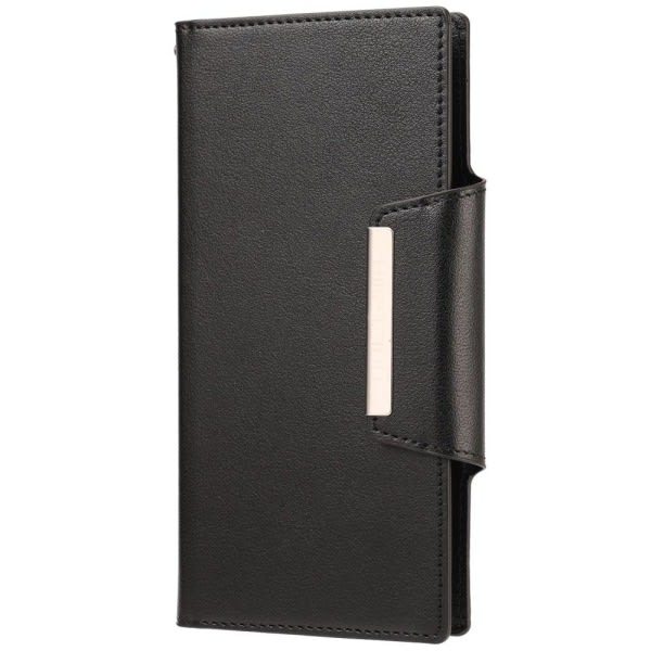 IC Samsung Galaxy S21 Plus - 2-i-1 Magnetiskt Plånboksfodral - Svart Svart Svart