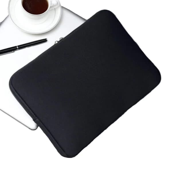 Kompatibelt computeretui til 13 & 15 tommer, passer til MacBook Pro og Air. Sort - 15,6 tommer