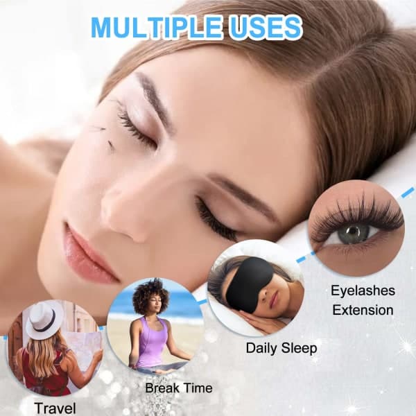 IC NOE 3D Contour Deep Pocket Lash Protector Øjenmaske