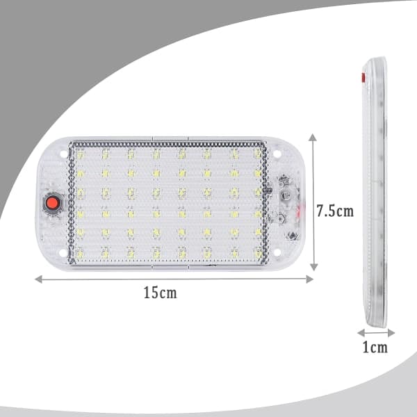 IC Bil LED Indvendig Belysning, 10W 48 LED Køretøjslys