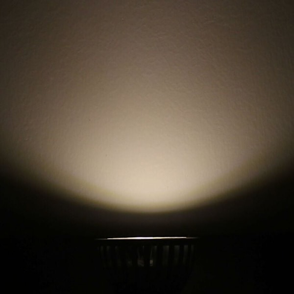 enheter, MR16/GU5.3 COB LED-lampa, 3W / 210lm, DC 12V, Varmvit 2700K, Motsvarande 20W halogenlampa, ø50x52, 90° spridningsvinkel [Energiklass A+]