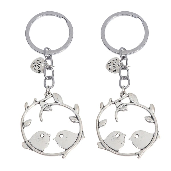 2:a Nyår Nyckelring Nyckelringar För Lovers Väska Hängande Ornament Lovers Nyckelring IC