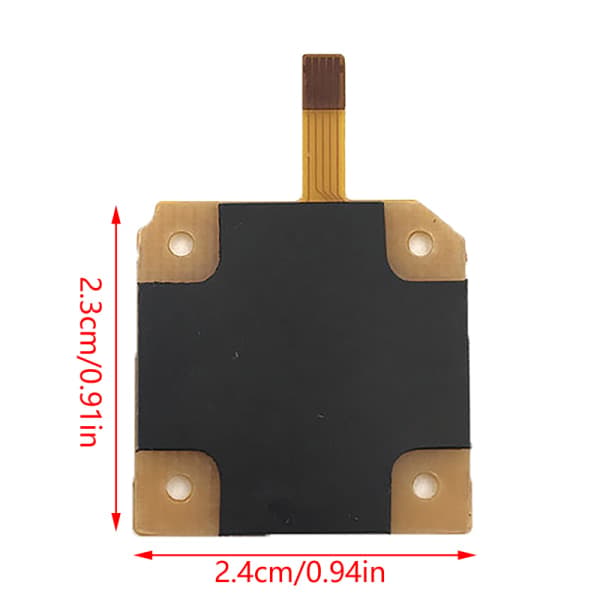 IC 3DS XL Controller D Pads Metal Snap PCB Board-knap Ledende Ny 3DS XL
