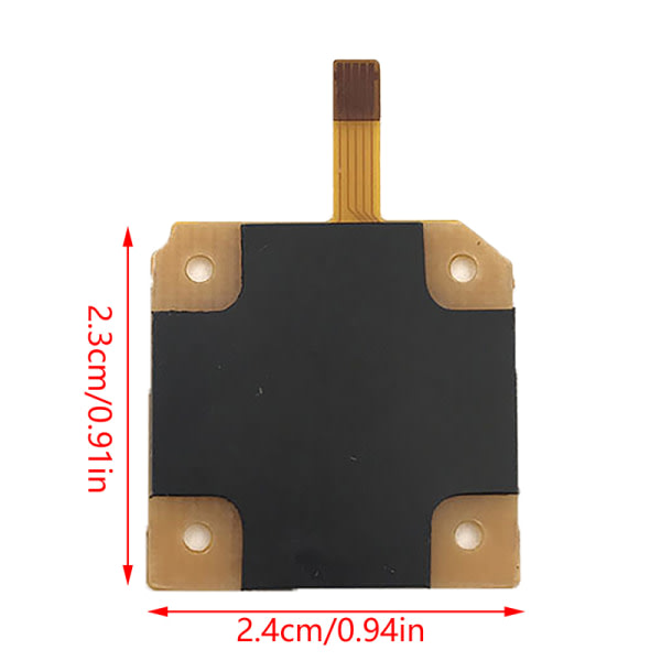 IC 3DS XL Controller D Pads Metall Snap PCB-kortknapp Ledande Ny 3DS XL