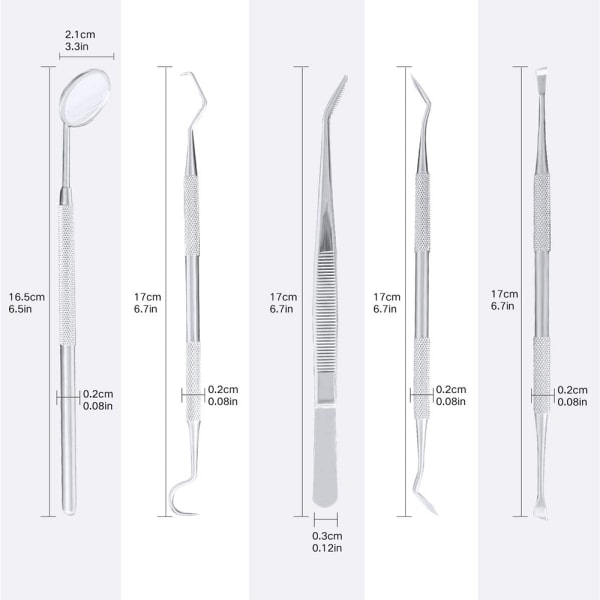 IC Professionella dentala verktyg hundtänder -tand scalers och skrapor