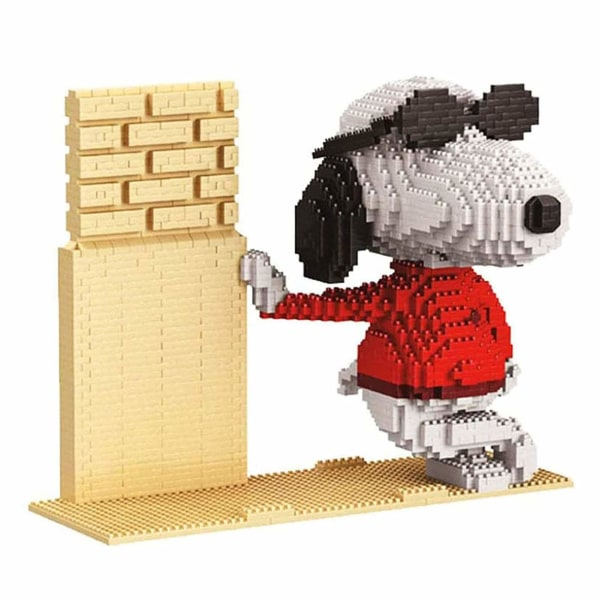 IC 3D pusleslot - Mikrobyggesæt Tegneseriehund Model 3D